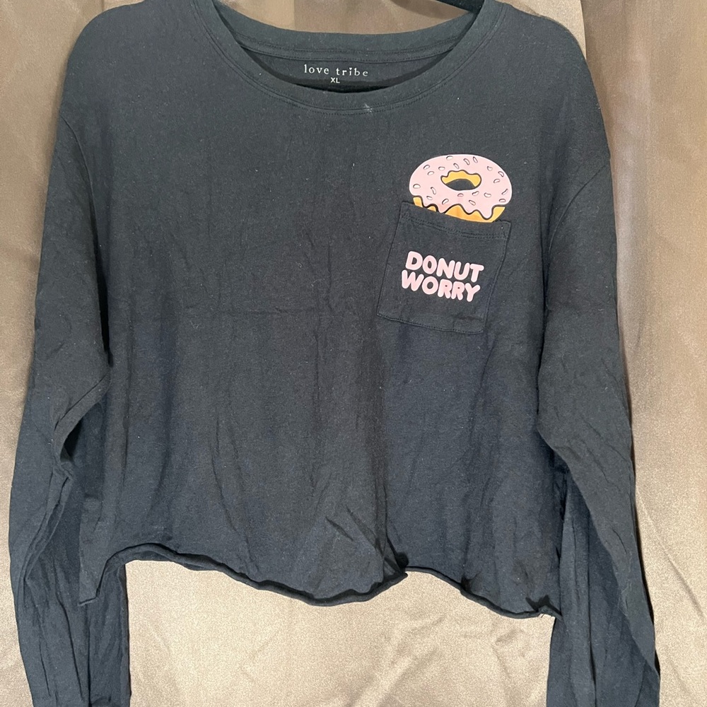Crop top sweater